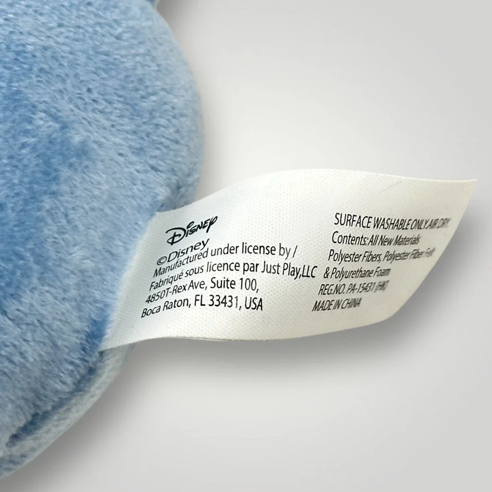 Disney Store Stitch Plush 12 Inch Green Holiday Sweater Christmas Stuffed Toy‎